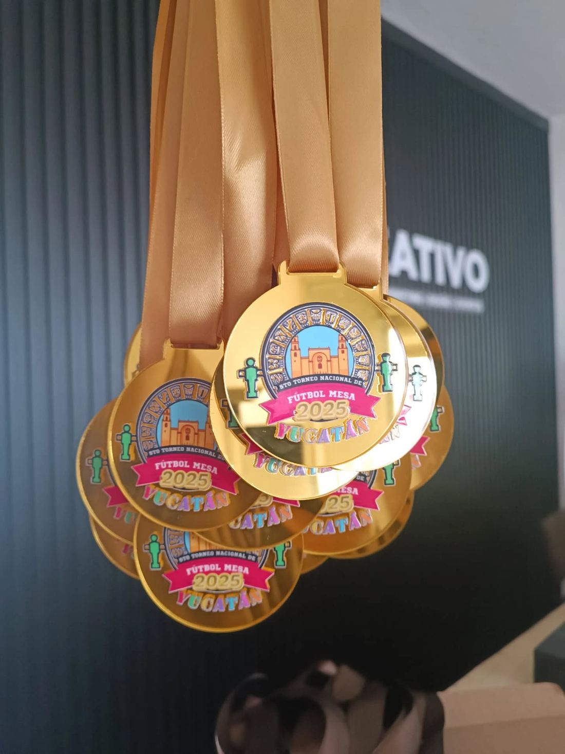 Medallas con impresión a color
